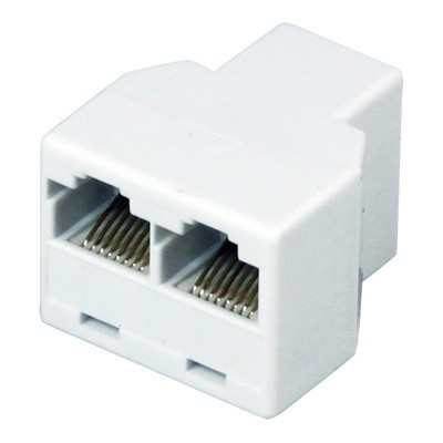 Двойник компьютерный UTP RJ-45(8P8C) (гнездо - 2 гнезда) REXANT 03-0103