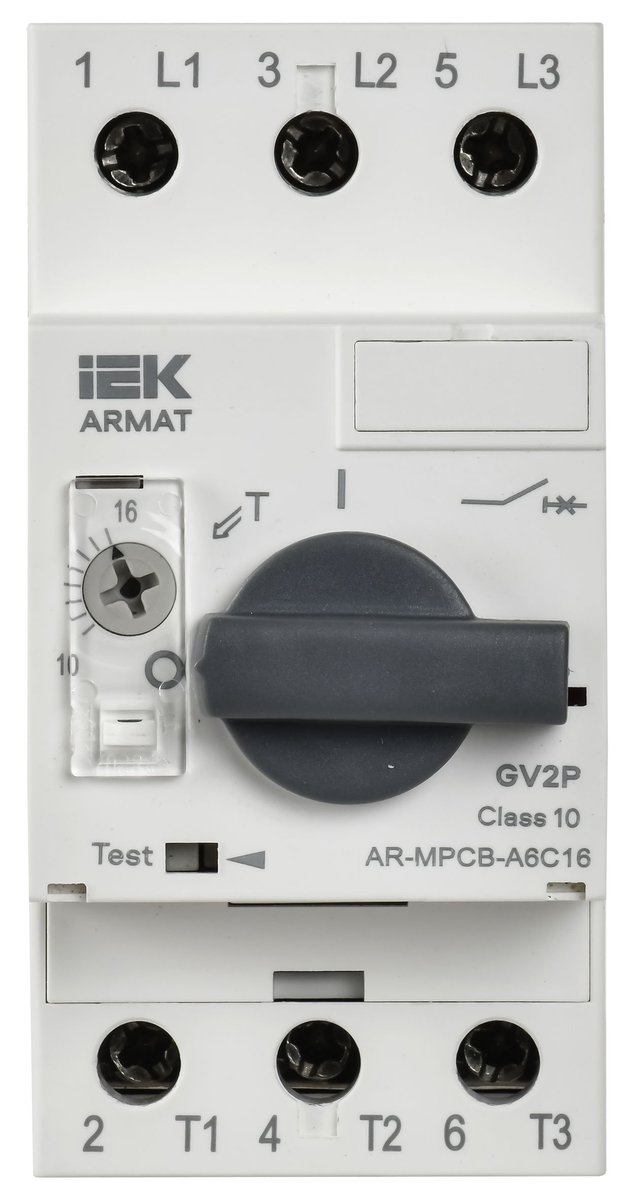 ARMAT Автоматический выключатель защиты двигателя A6 GV2P 10-16А IEK