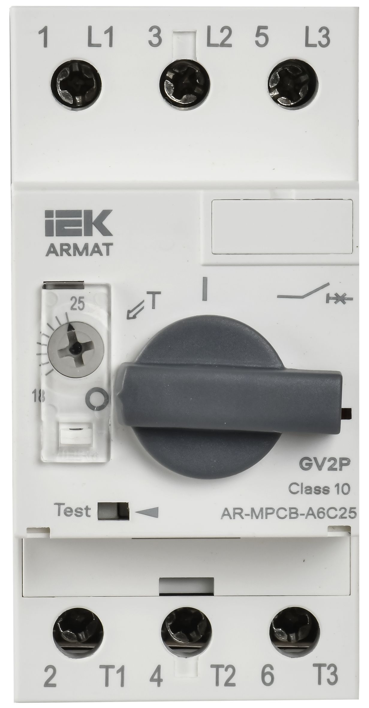 ARMAT Автоматический выключатель защиты двигателя A6 GV2P 18-25А IEK