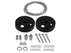 Тросовый подвес для панельных светильников (комплект 4шт), 1м LEDAR