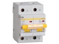 Автомат 2Р ВА 47-100 100А 10 кА  х-ка С ИЭК