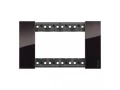Декоративная рамка 4 модуля.Цвет Ночь. LIVING NOW Bticino /KA4804DG/