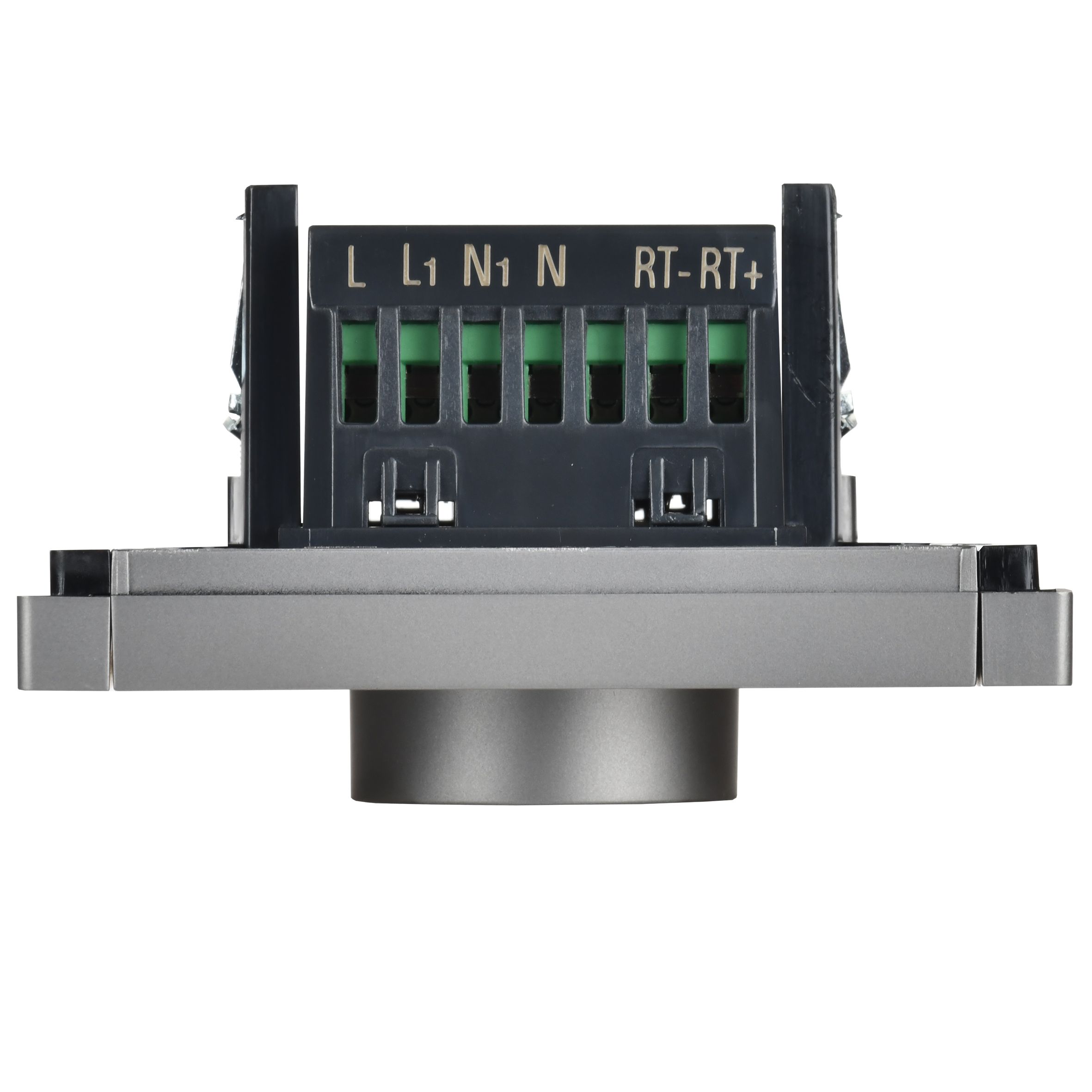 FORTE&PIANO Термостат электронный с индикацией FP552 сталь IEK