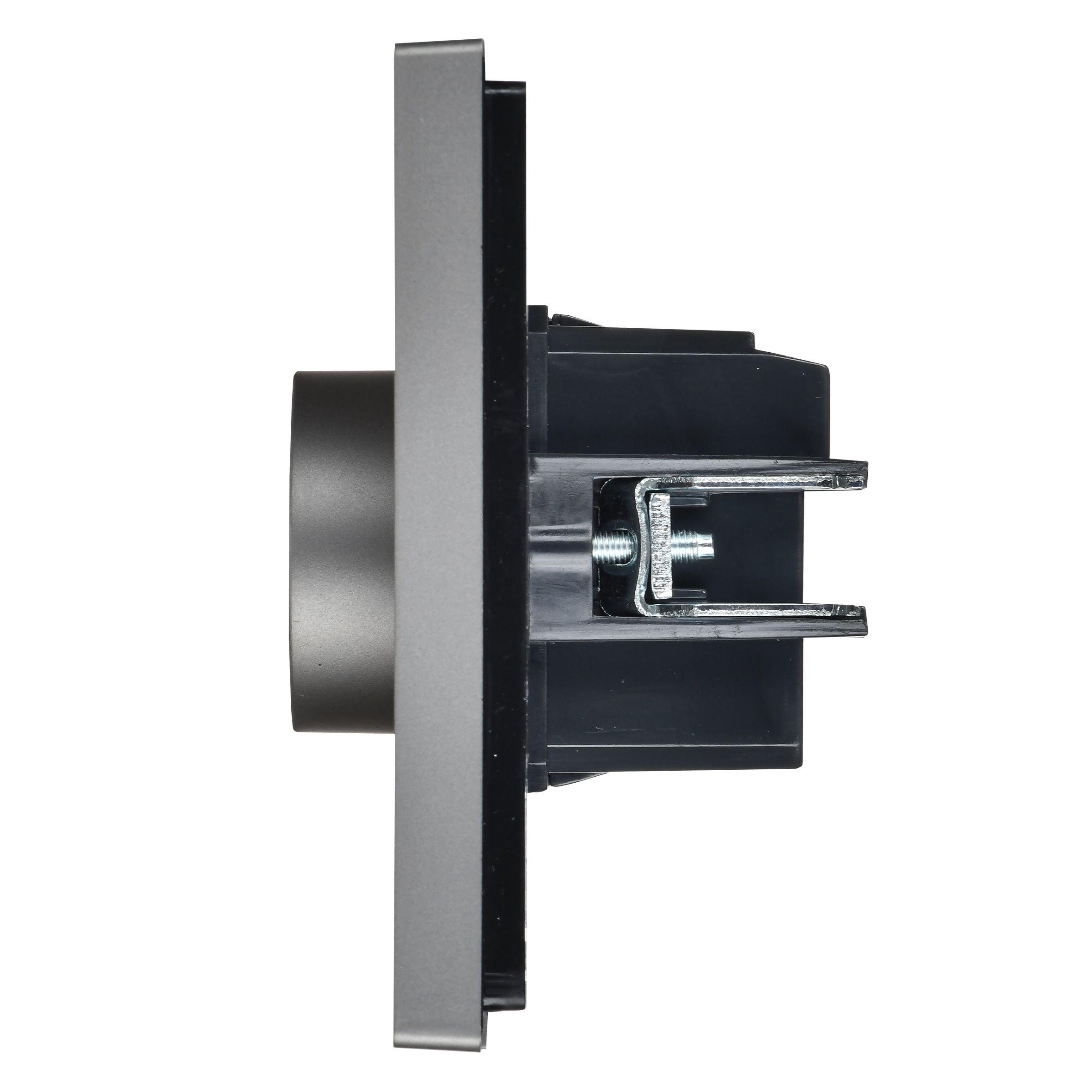 FORTE&PIANO Термостат электронный с индикацией FP552 сталь IEK