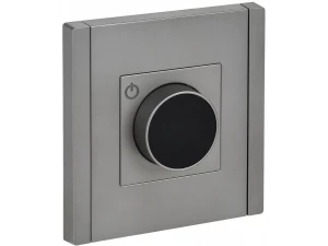 FORTE&PIANO Термостат электронный с индикацией FP552 сталь IEK