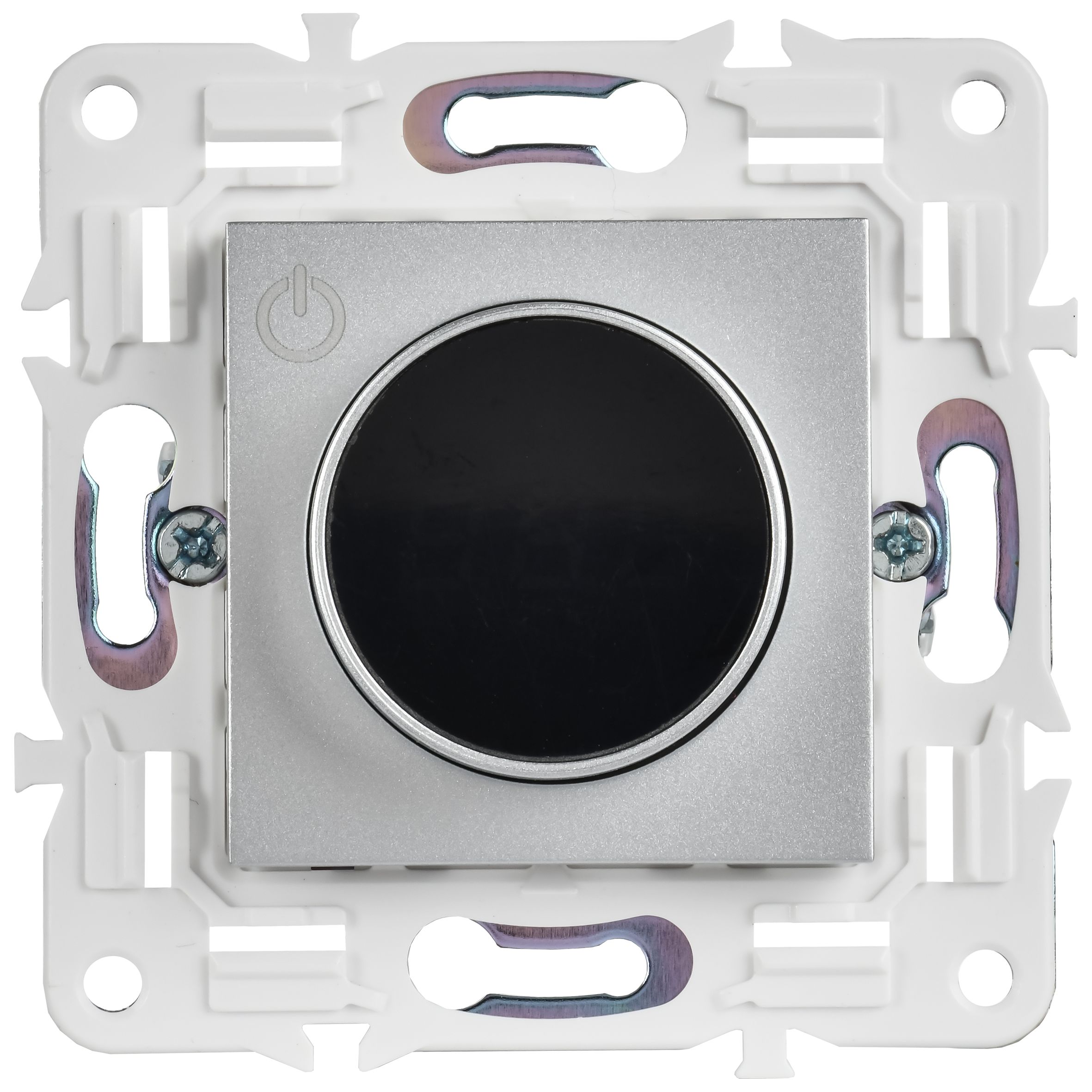 SKANDY Термостат электронный с индикацией SK-T01S серебряный IEK