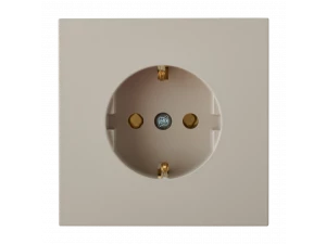 Розетка РС 16-1602 песочный