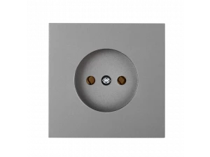 Розетка РС 16-1601 титан