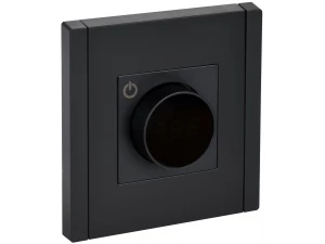 FORTE&PIANO Термостат электронный с индикацией FP152 черный ИЭК