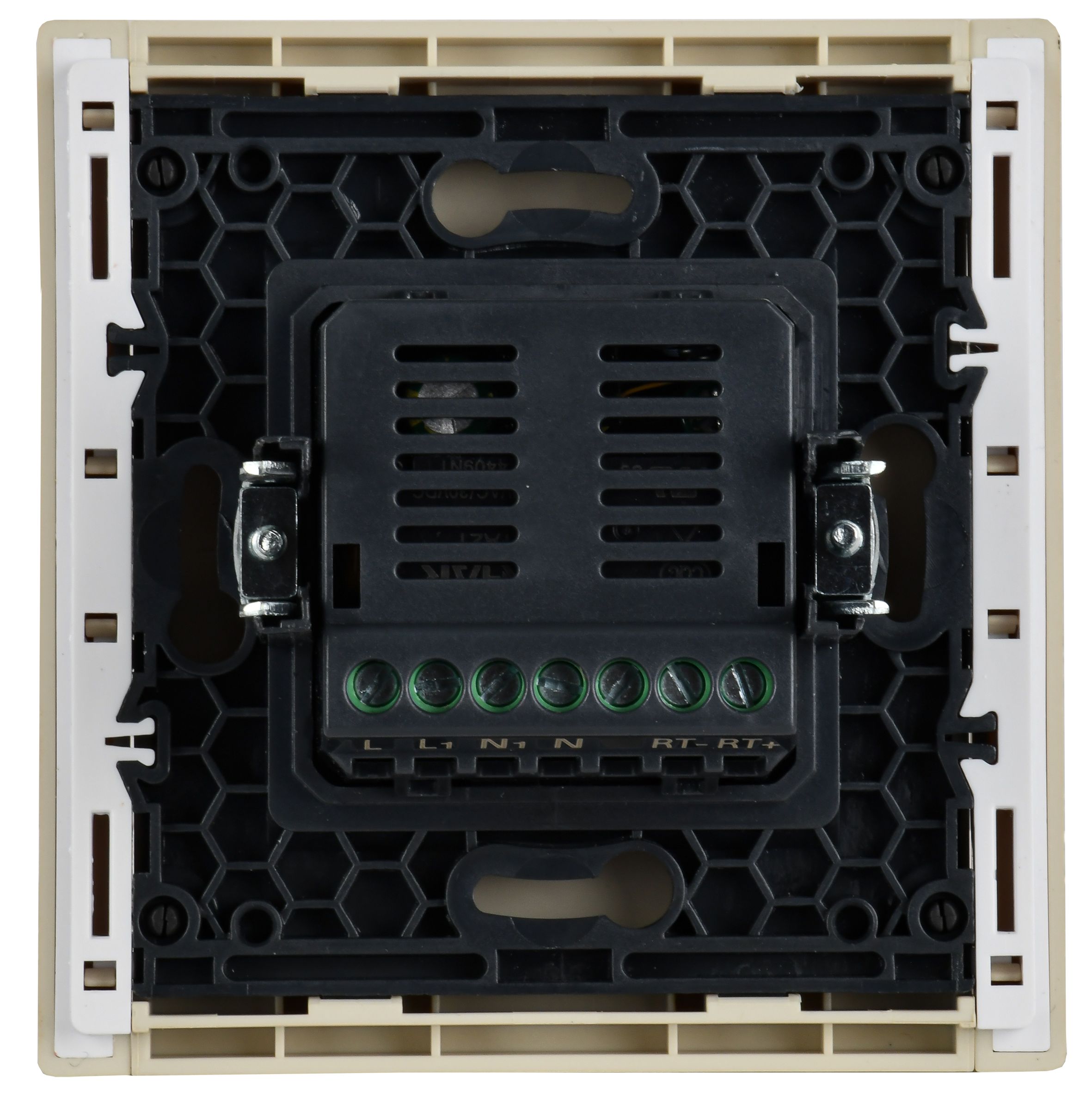 FORTE&PIANO Термостат электронный с индикацией FP452 ваниль ИЭК