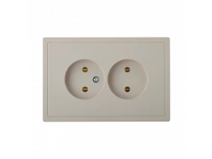 Розетка РС 16-0641 песочный