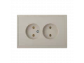 Розетка РС 16-0641 песочный