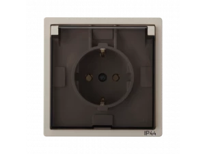 Розетка РС16-0632 песочный