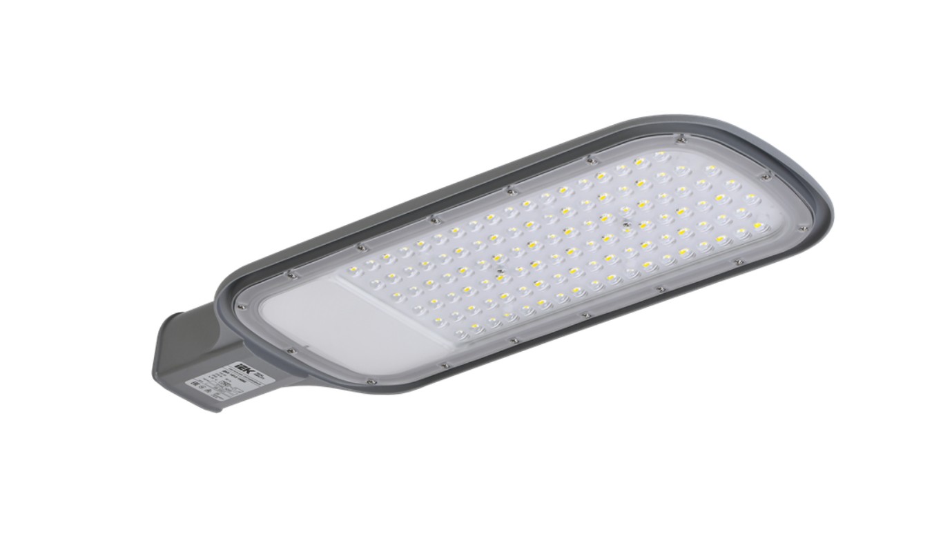 Светильник светодиодный консольный ДКУ 1012-150Ш 5000К IP65 серый ИЭК