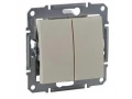Переключатель 2клавишный, Бежевый SDN0600147