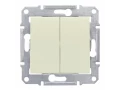 Переключатель 2клавишный, Бежевый SDN0600147