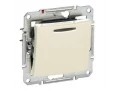 Переключатель 2 направления с синей подсветкой,10А Бежевый SDN1500147
