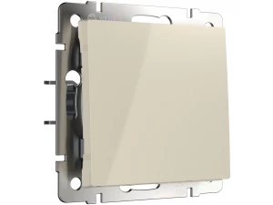 Перекрестный переключатель одноклавишный /W1113003 (слоновая кость)
