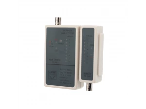 Тестер кабеля RJ-45/RJ-12/ RJ-11/BNC  5248 REXANT, 12-1001