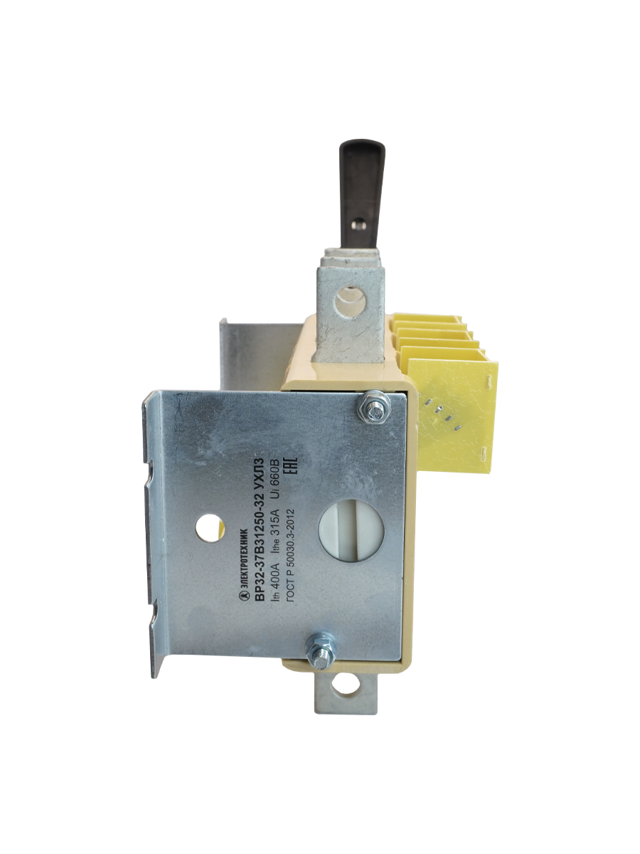 ВР32-37 В 31250-32 УХЛ3, 400А, съёмн.бок.смещён.рукоятка, 3п на 1 напр.,с камерами, IP32 (ЭТ)(Китай)