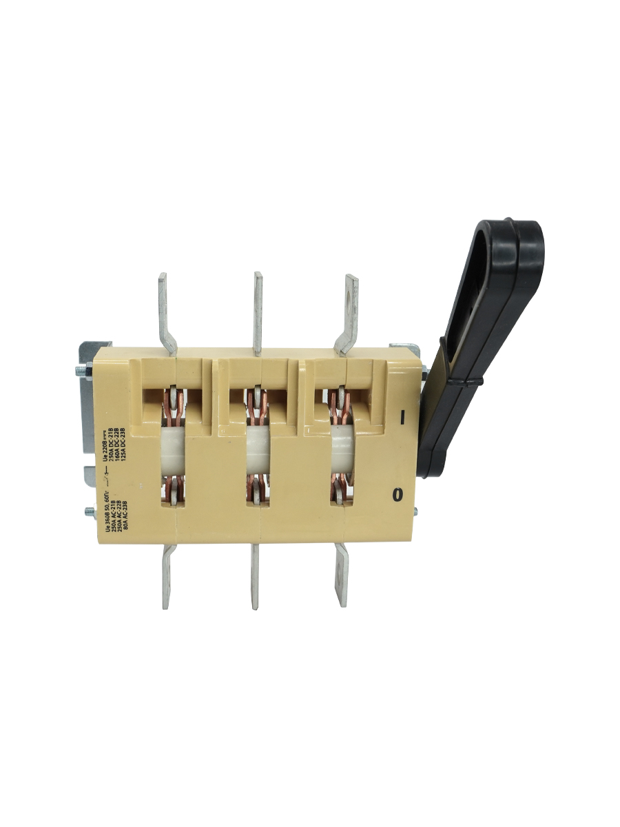 ВР32-35 А 30220-00 УХЛ3, 250А, несъёмная боковая рукоятка, 3-х пол. на одно напр., IP00  (ЭТ)(Китай)