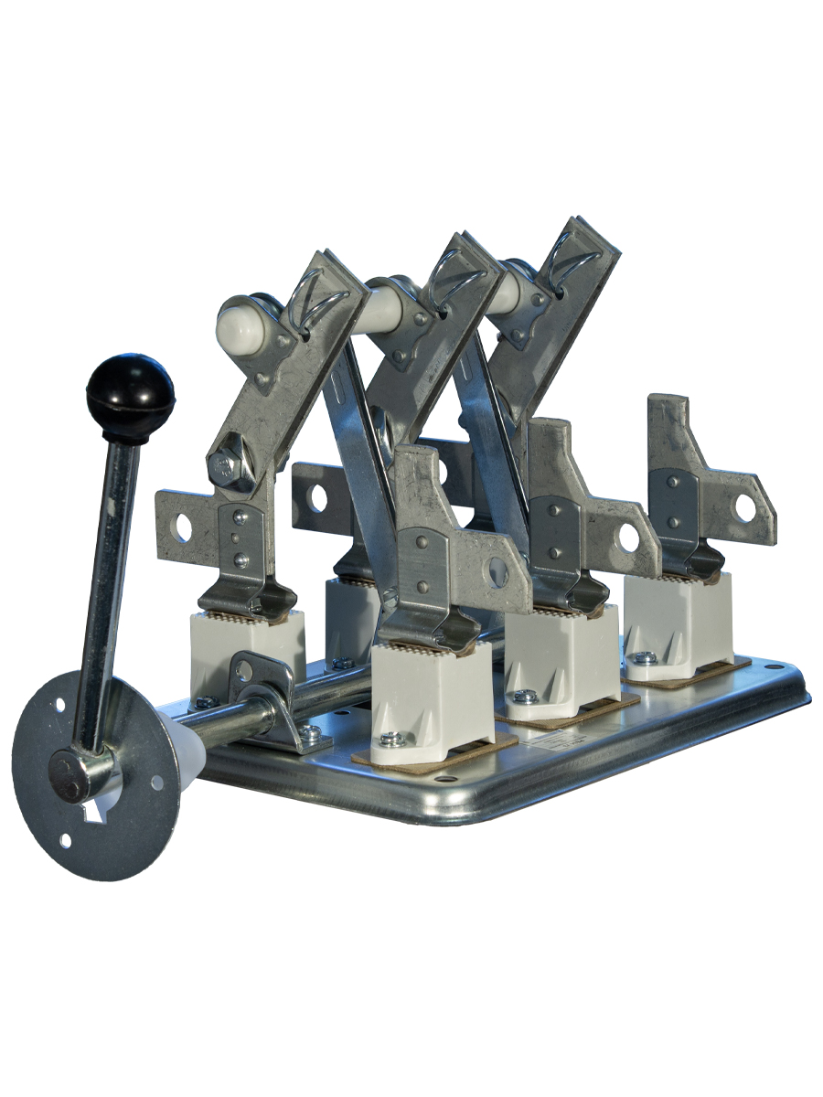 РБ34 У3, 400А, правая боковая рукоятка, IP00  (ЭТ), выключатель-разъединитель