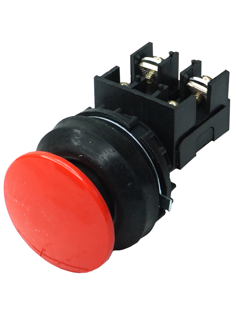 ВК30-10-11130-54 У2 (КЕ-191 исп.2), красный, 1з+1р, гриб без фиксации, IP54, 10А. 660В  (ЭТ)