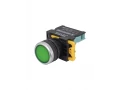 ВК22-EA31-65У1, зелёный, 1НО, цилиндр, d22мм, IP65  (ЭТ)