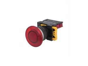 ВК22-EC42-65У1, красный, 1НЗ, гриб без фиксации 40мм, d22мм, IP65  (ЭТ)