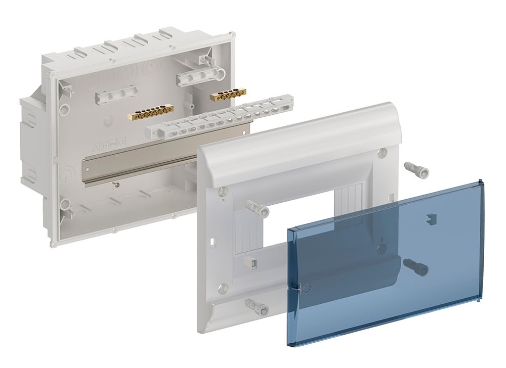 Бокс ЩРВ-П-9 модулей встраив.пластик IP41 PRIME ИЭК