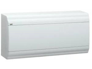 PRIME Корпус пластиковый ЩРН-П-18 модулей навесной белый/белая дверь IP41 IEK
