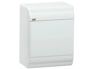 PRIME Корпус пластиковый ЩРН-П-4 модуля навесной белый/белая дверь IP41 IEK