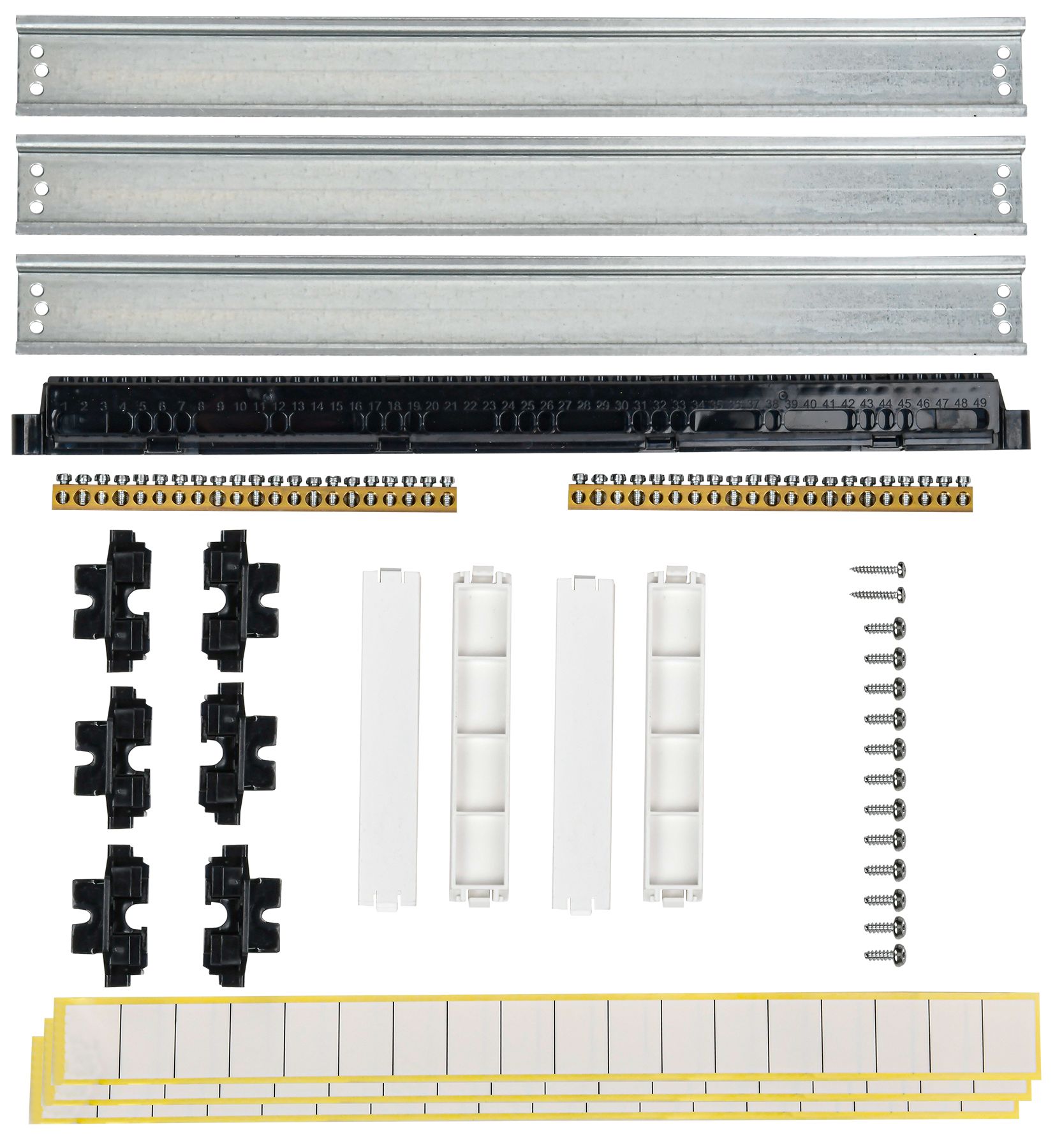 TEKFOR Корпус пластиковый ЩРН-П-54 IP41 белая дверь IEK