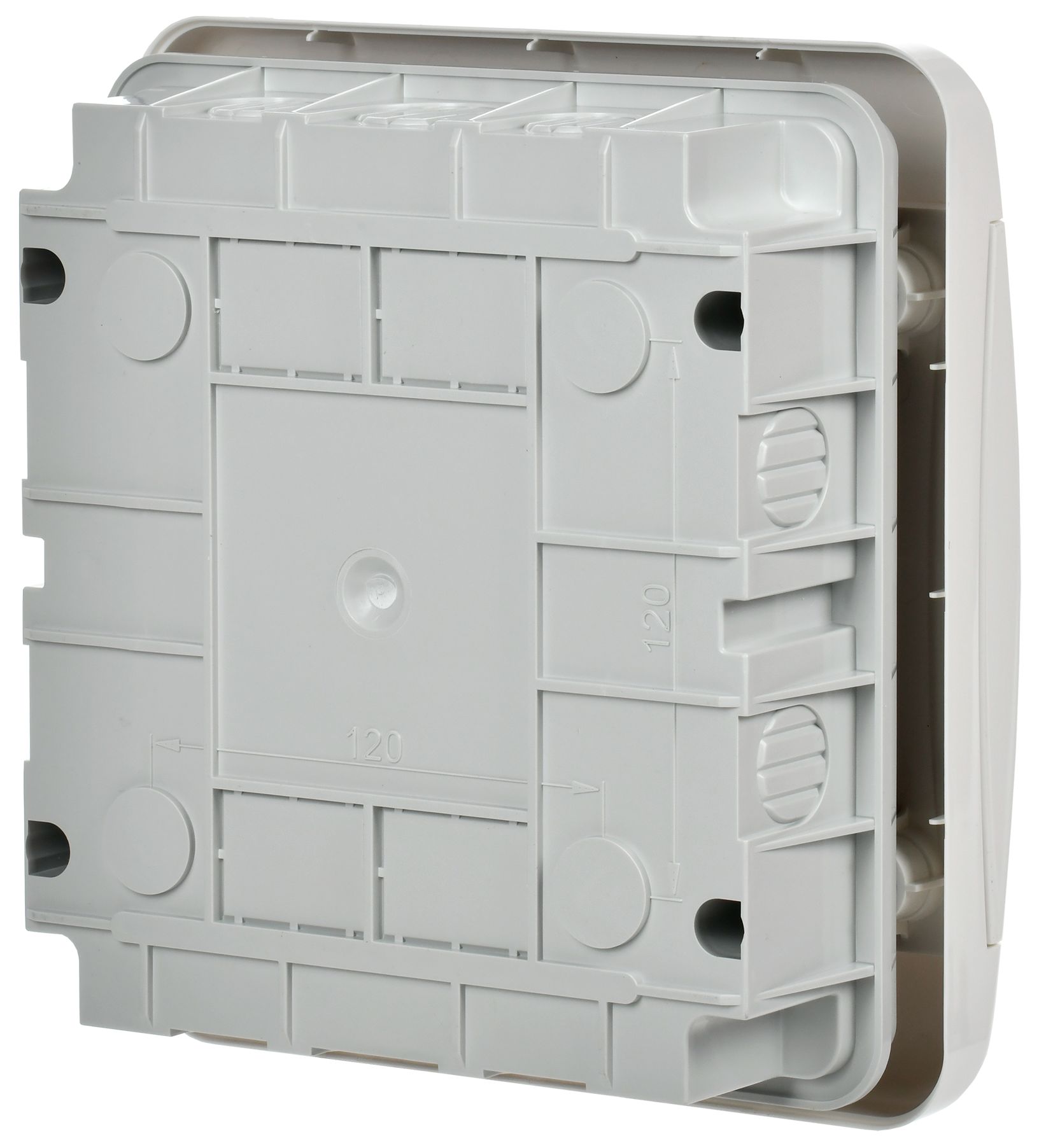 TEKFOR Корпус пластиковый ЩРВ-П-8 IP41 белая дверь IEK