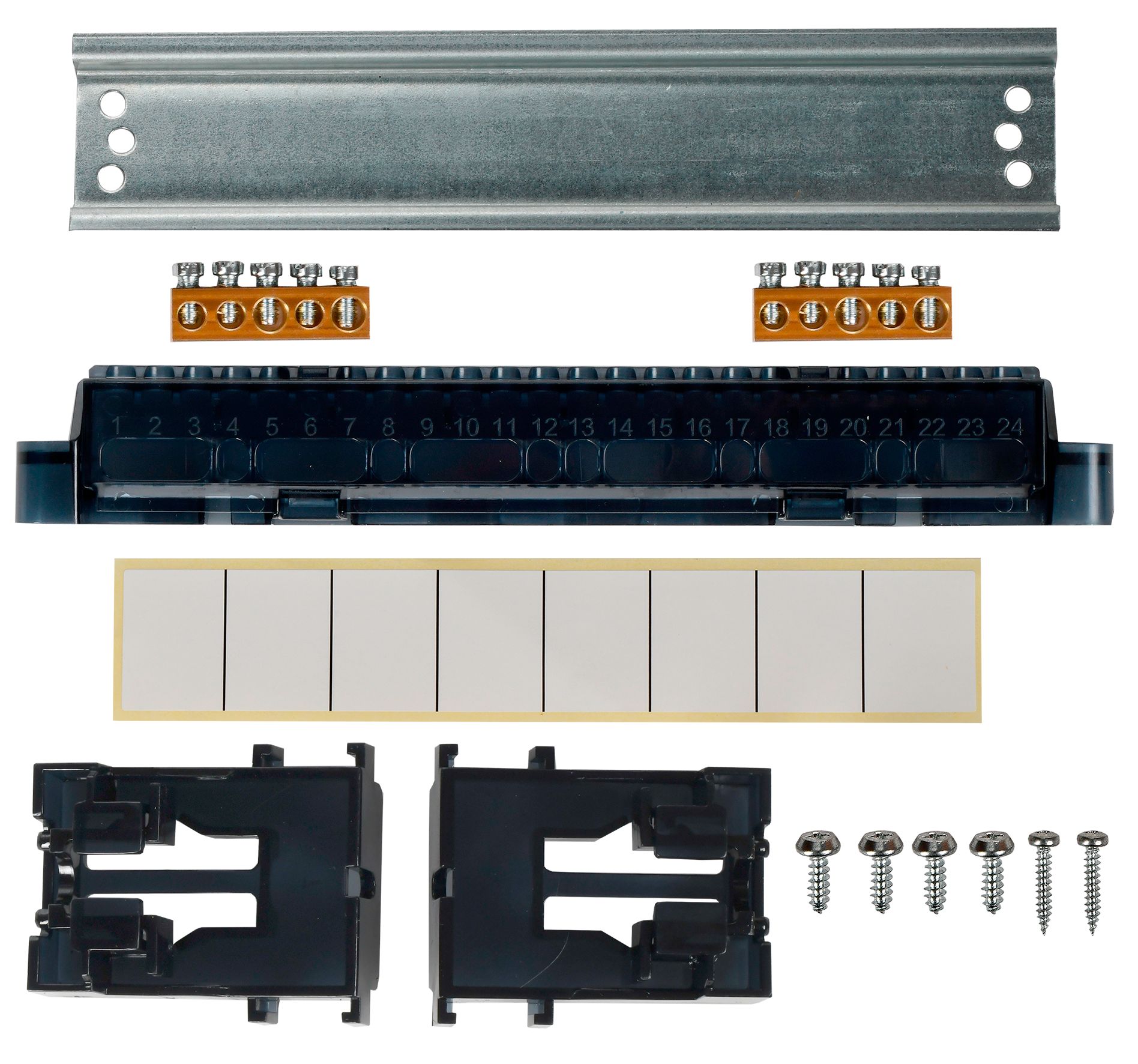 TEKFOR Корпус пластиковый ЩРВ-П-8 IP41 белая дверь IEK
