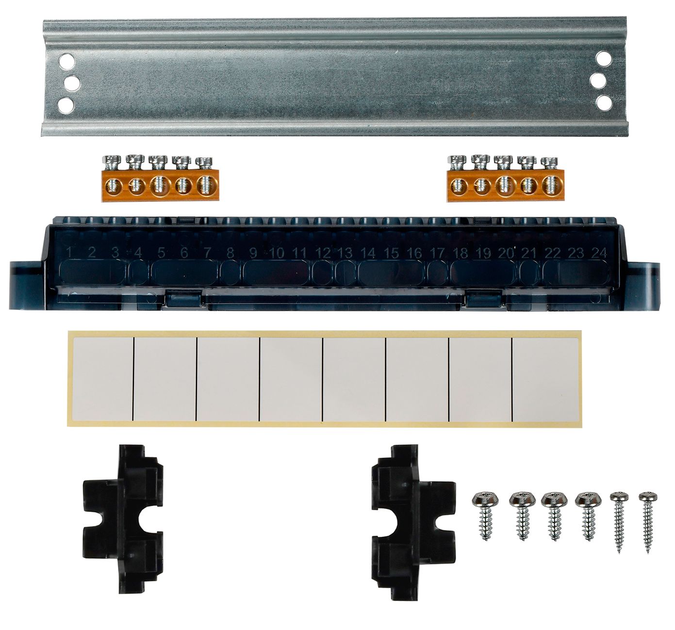 TEKFOR Корпус пластиковый ЩРН-П-8 IP41 белая дверь IEK