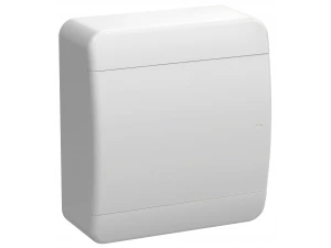 TEKFOR Корпус пластиковый ЩРН-П-8 IP41 белая дверь IEK