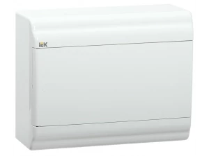 PRIME Корпус пластиковый ЩРН-П-9 модулей навесной белый/белая дверь IP41 IEK