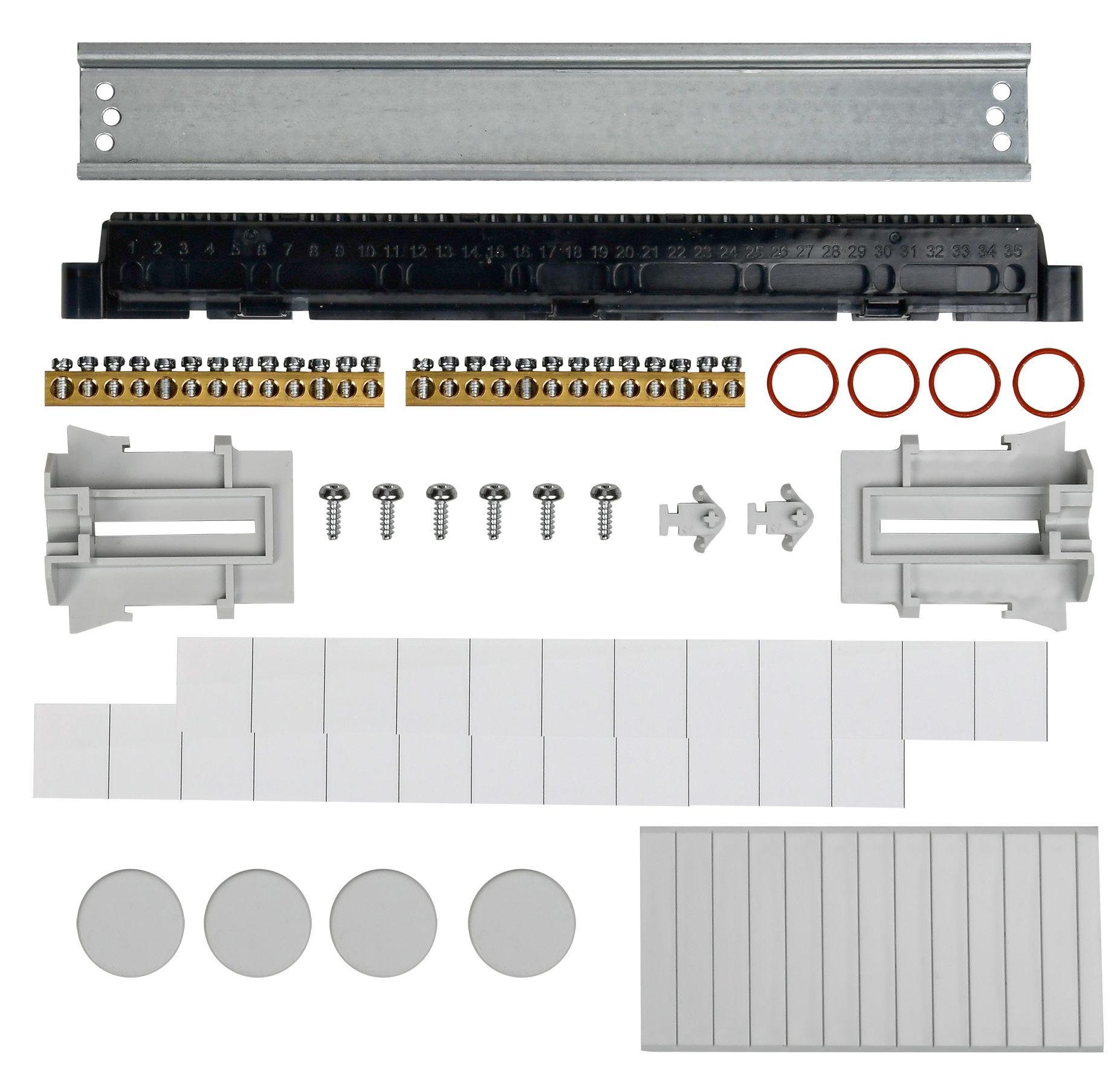 TEKFOR Корпус пластиковый КМПн-12 IP65 черная прозрачная дверь IEK