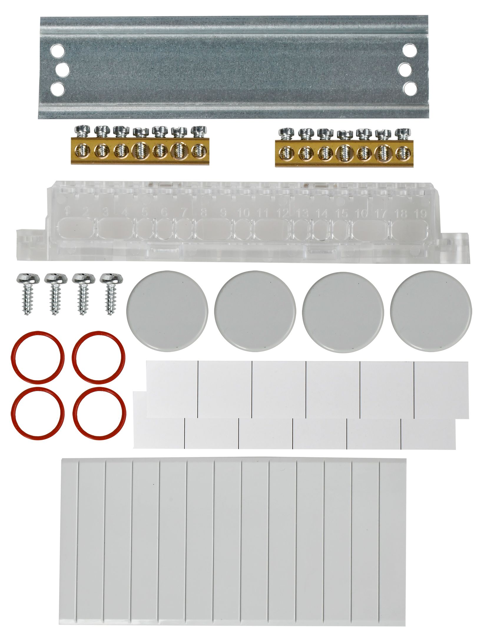 TEKFOR Корпус пластиковый КМПн-6 IP65 черная прозрачная дверь IEK