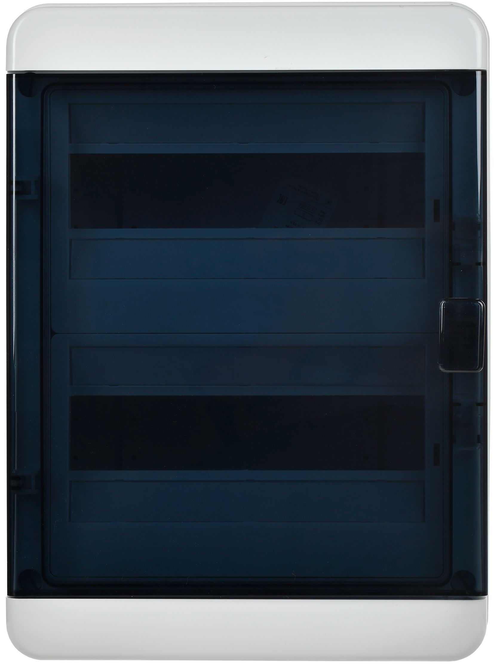 TEKFOR Корпус пластиковый КМПн-24 IP65 черная прозрачная дверь ИЭК