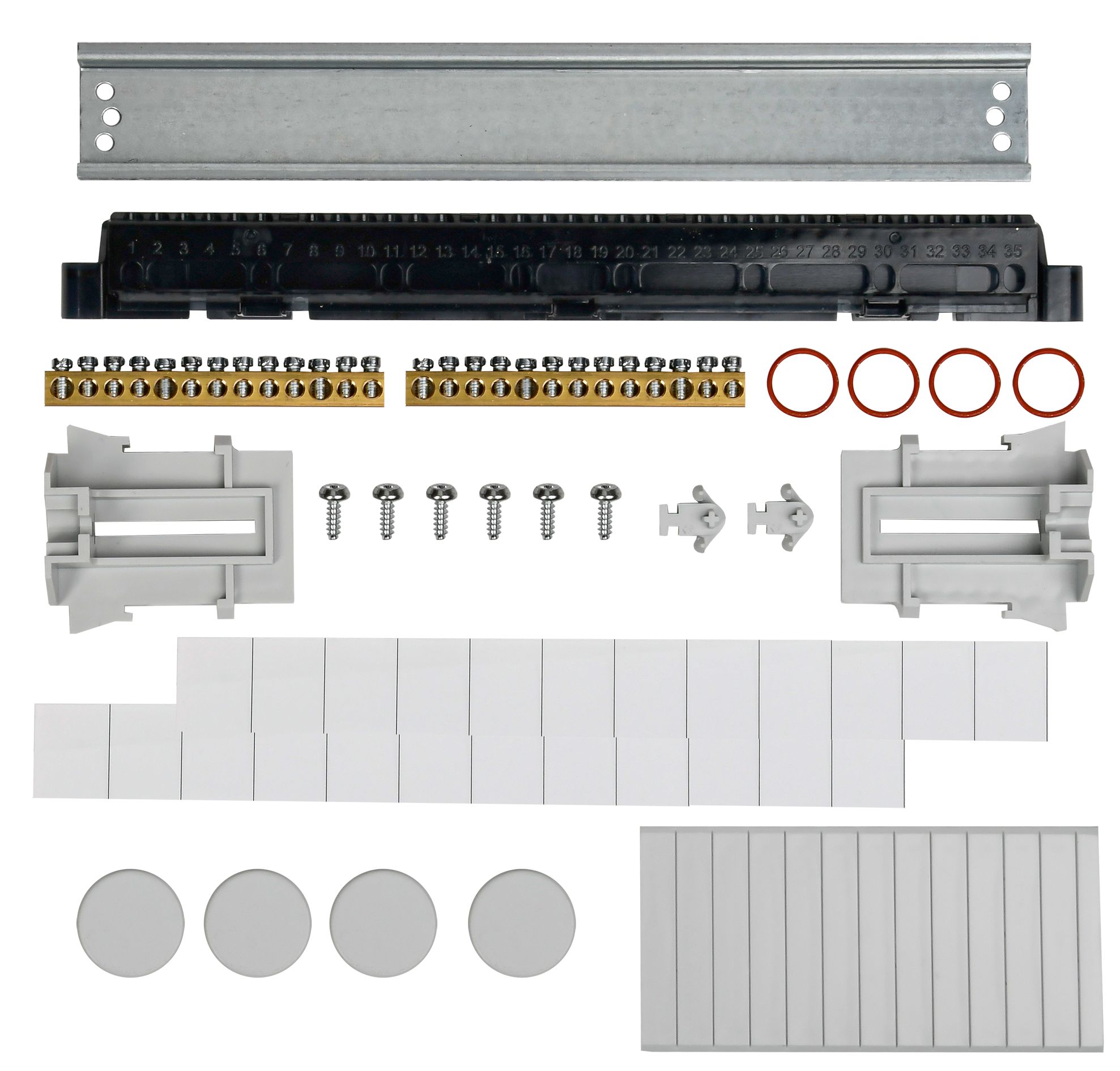 TEKFOR Корпус пластиковый КМПн-18 IP65 черная прозрачная дверь ИЭК