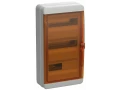 TEKFOR Корпус пластиковый КМПн-36 IP65 оранжевая прозрачная дверь IEK