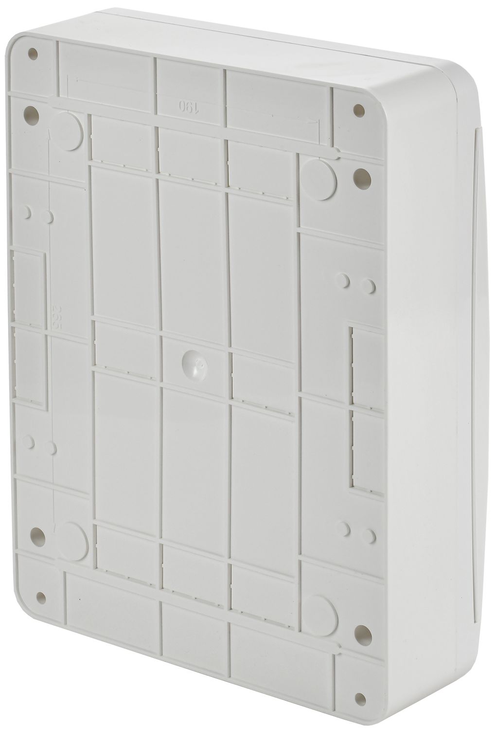 TEKFOR Корпус пластиковый ЩРН-П-24 IP41 белая дверь IEK