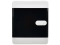 UNION Compact Корпус пластиковый ЩРН-П-4 IP41 черная прозрачная дверь IEK