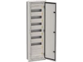 TITAN 5 Корпус металлический ЩРв-84 (1х84) 1130х365х130мм IP31 серый (одна дверь) IEK