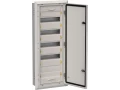 TITAN 5 Корпус металлический ЩРв-60 (1х60) 880х365х130мм IP31 серый (одна дверь) IEK