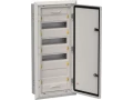 TITAN 5 Корпус металлический ЩРв-48 (1х48) 755х365х130мм IP31 серый (одна дверь) IEK