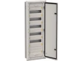 TITAN 5 Корпус металлический ЩРв-72 (1х72) 1005х365х130мм IP31 серый (одна дверь) IEK