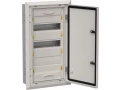 TITAN 5 Корпус металлический ЩРв-36 (1х36) 630х365х130мм IP31 серый (одна дверь) IEK